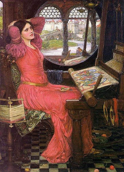 I am half sick of shadows said the lady of shalott